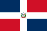 Bandeira da equipe de vôlei Dominican Republic