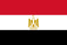 Bandeira da equipe de vôlei Egypt