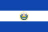 Bandeira da equipe de vôlei de praia El Salvador