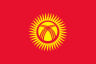 Bandeira da equipe de vôlei Kyrgyzstan