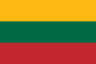 Bandeira da equipe de vôlei de praia Lithuania