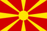 Volleyball team North Macedonia flag