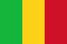 Bandeira da equipe de vôlei Mali