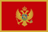 Volleyball team Montenegro flag