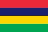 Bandeira da equipe de vôlei de praia Mauritius