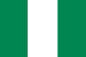Bandeira da equipe de vôlei Nigeria