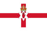 Bandeira da equipe de vôlei de praia Northern Ireland