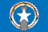 Bandeira da equipe de vôlei de praia North Mariana Isl.