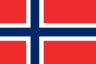 Bandeira da equipe de vôlei de praia Norway
