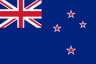 Bandeira da equipe de vôlei de praia New Zealand