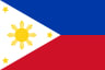 Bandeira da equipe de vôlei de praia Philippines
