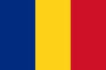 Bandeira da equipe de vôlei de praia Romania