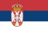 Bandeira da equipe de vôlei Sérvia