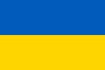 Bandeira da equipe de vôlei de praia Ucrânia