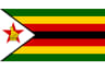 Bandeira da equipe de vôlei de praia Zimbabwe