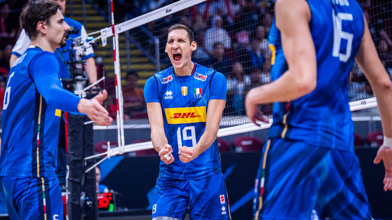 Italy (ITA) vs. Belgium (BEL) men - Quarter-finals