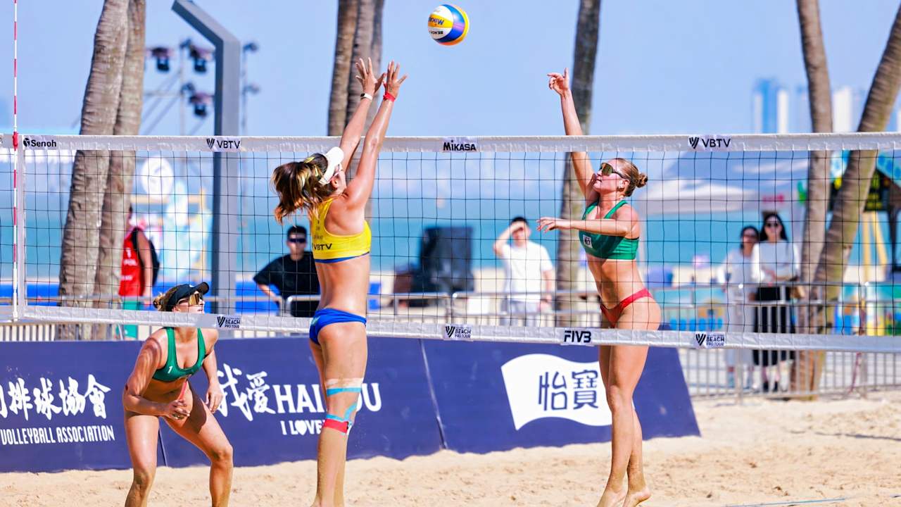 USA's Bauer & Anderson upset top-seeded Wang & Xia, win pool in Haikou