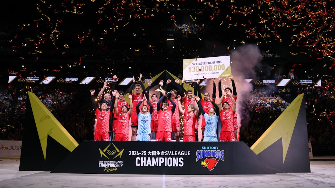 Suntory Sunbirds defend championship title in Japan