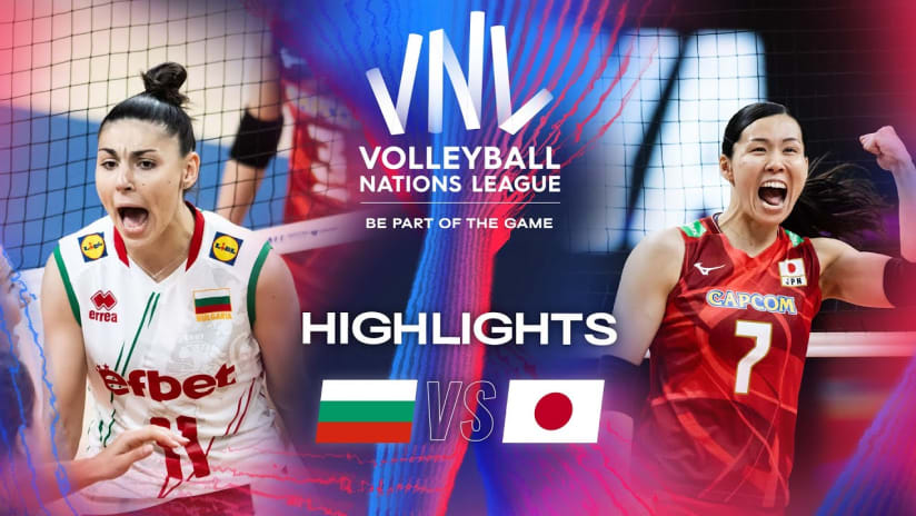 🇧🇬 BUL vs. 🇯🇵 JPN - Highlights | Week 1 | Women's VNL 2024