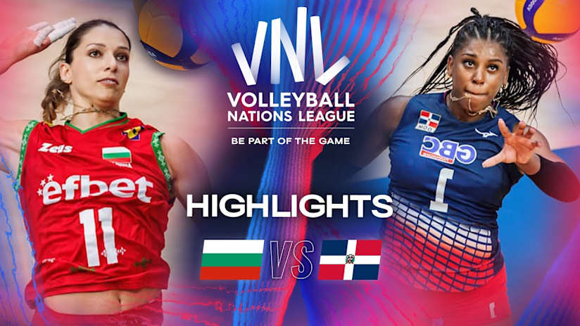 Bulgaria 🇧🇬 vs. Dominican Republic 🇩🇴 - Highlights | Week 1 | Women's VNL 2025