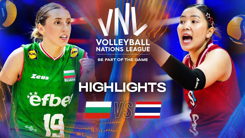 Bulgaria 🇧🇬 vs. Thailand 🇹🇭 - Highlights | Week 2 | Women's VNL 2025