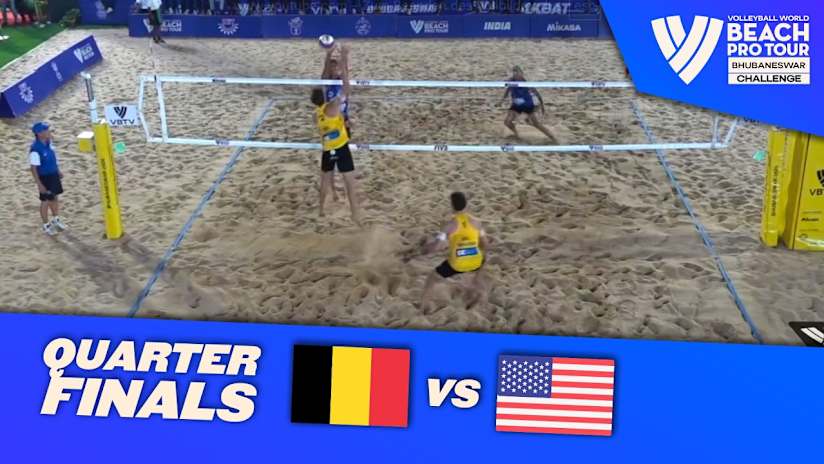 Vercauteren/Van Langendonck vs. Cory/Bradford - Quarter Final HL | Bhubaneswar 2026 #BeachProTour