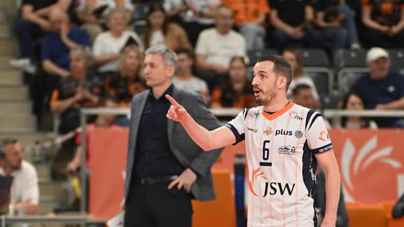 O craque e capitão francês de Jastrzebski Wegiel, Benjamin Toniutti, deve brilhar novamente nos playoffs da PlusLiga (foto: Arkadiusz Kogut / plusliga.pl)