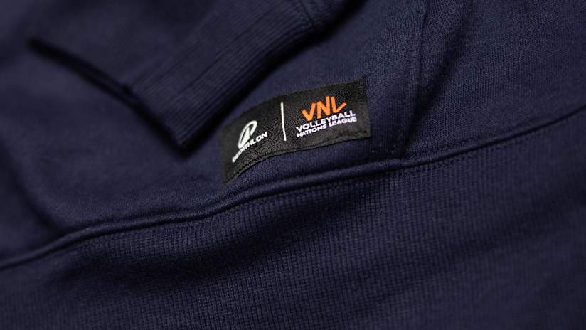 KIPSTA VNL SWEAT CAPUCHE BLEU JOY