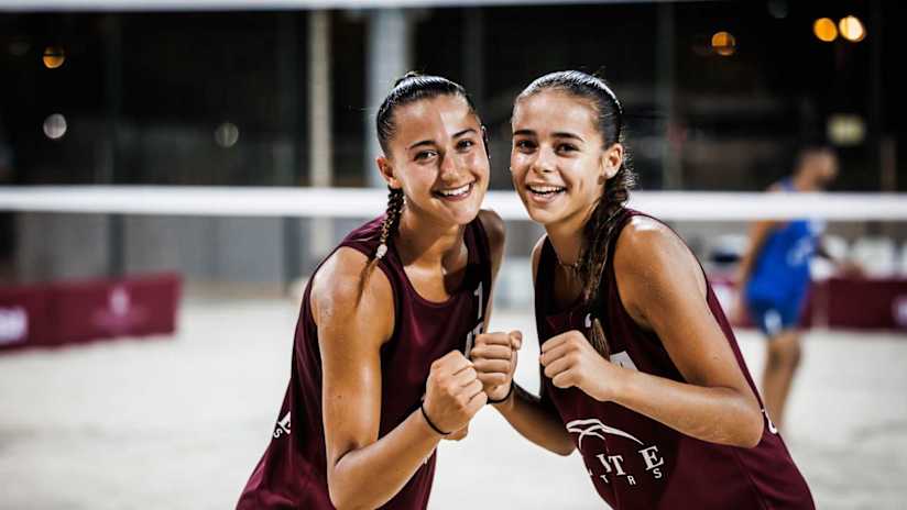 Micol Lafuenti and Sofia Bruzzone playing together