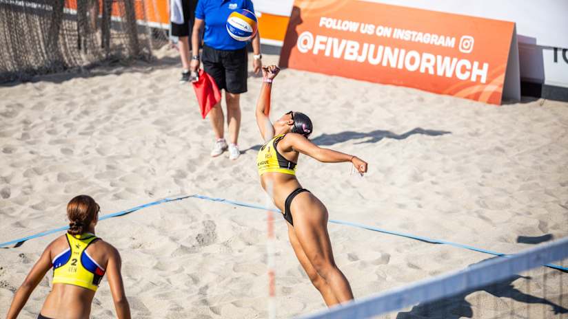 Valeria/Chacin (VEN) vs Krieva P./Zakite (LAT) - Pool G #112807066