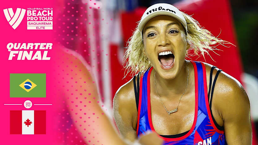 Thamela/Victoria vs. Melissa/Brandie - Quarter Final Highlights | Saquarema 2026 #BeachProTour