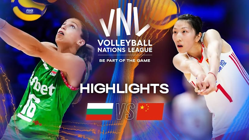 Bulgaria 🇧🇬 vs. China 🇨🇳 - Highlights | Week 2 | Women's VNL 2025