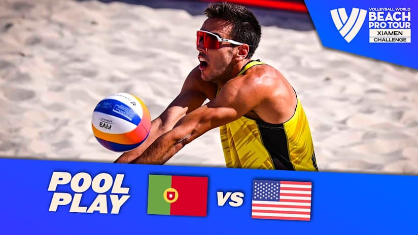 Pedrosa/Campos vs. Bourne/Cory - Pool Play Highlights | Xiamen 2025 #BeachProTour