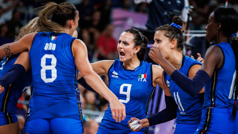 Italy made history by qualifying to their first Olympic semifinals