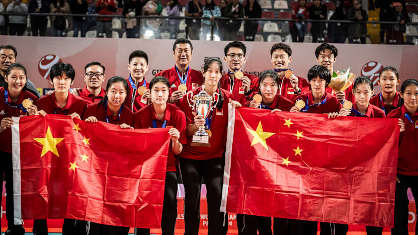 Japan (JPN) vs. China (CHN) women - Final 1-2 #19900527