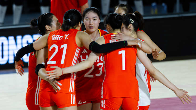 China (CHN) vs. Dominican Republic (DOM) women - Pool F #56841495