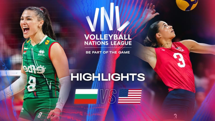🇧🇬 BUL vs. 🇺🇸 USA - Highlights | Week 2 | Women's VNL 2024