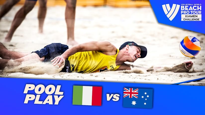Cottafava/Dal Corso vs. Burnett/Ryan - Pool Play Highlights | Xiamen 2025 #BeachProTour