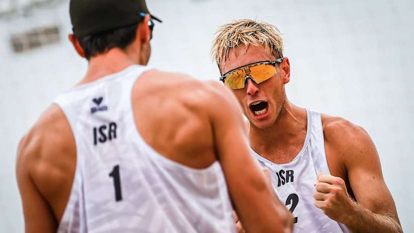 Eylon Elazar e Kevin Cuzmiciov de Israel