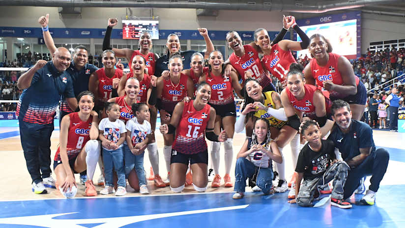 Las Reinas del Caribe, invictas en Santo Domingo