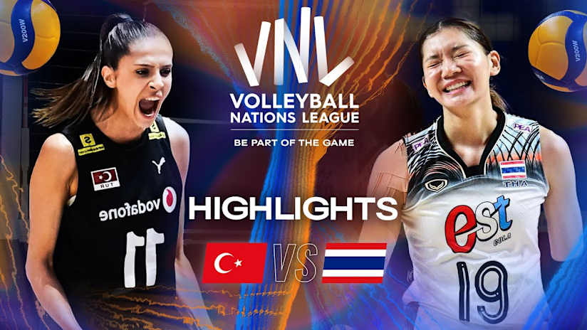 Türkiye 🇹🇷 vs. Thailand 🇹🇭 - Highlights | Week 1 | Women's VNL 2025