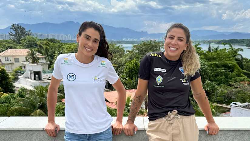 Carol e Rebecca começarão a treinar juntas em Janeiro