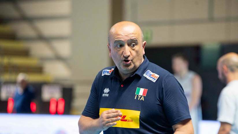 Vincenzo Fanizza, ct della nazionale maschile italiana U21