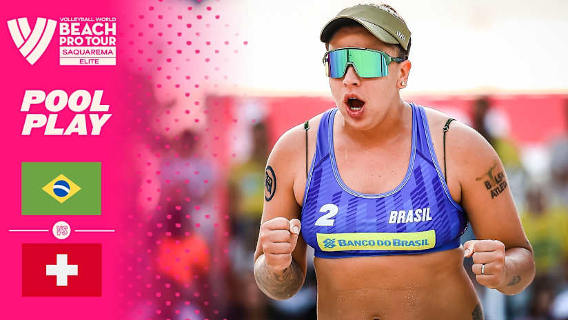 Carol/Rebecca vs. Hüberli/Brunner - Bronze Match Highlights | Saquarema 2026 #BeachProTour