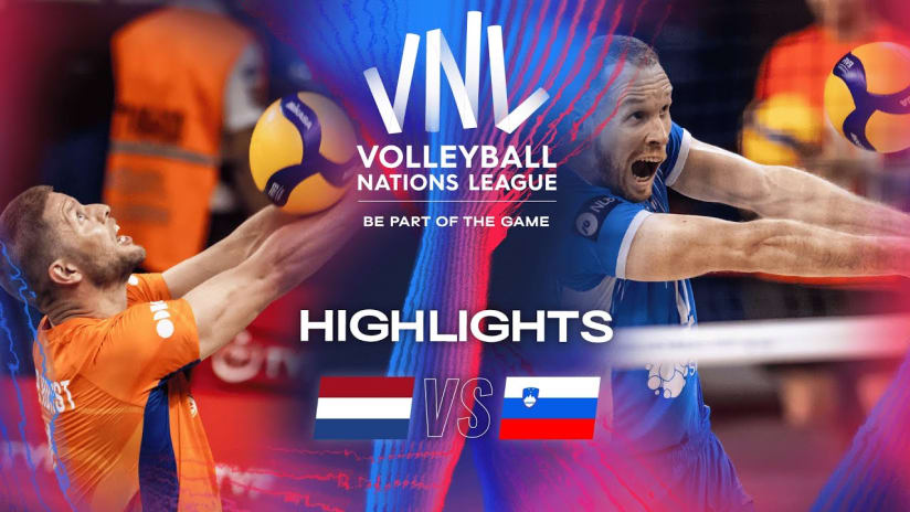 🇳🇱 NED vs. 🇸🇮 SLO - Highlights | Week 1 | Men's VNL 2024