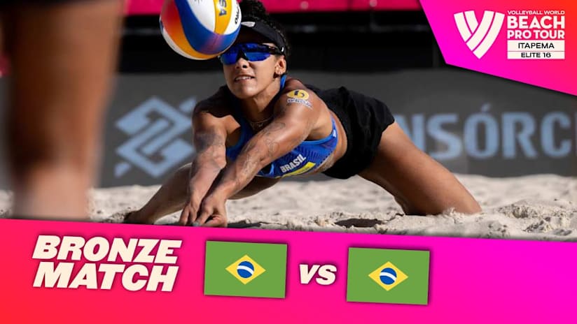 Thainara/Simonetti vs. Thamela/Victoria - Bronze Match Highlights | Itapema 2025 #BeachProTour