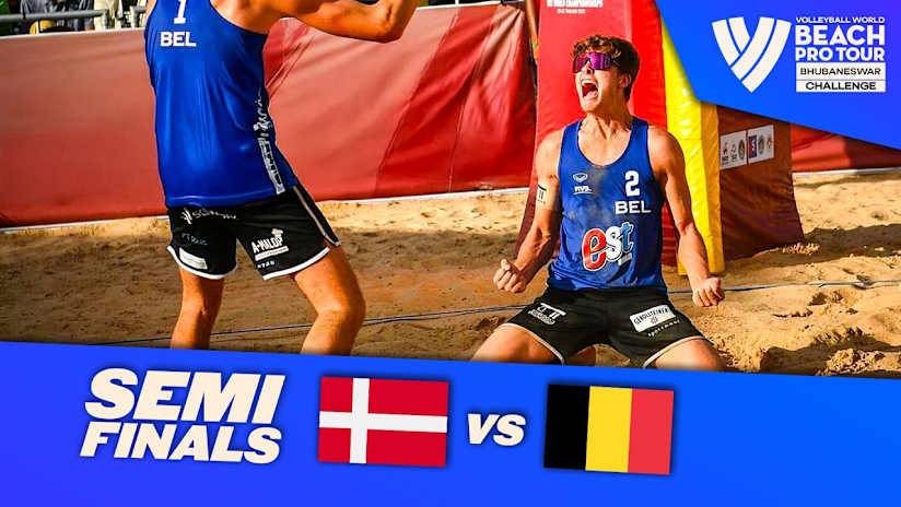 Brinck/Houmann vs. Vercauteren/Van Langendonck - Semi Final Highlights | Bhubaneswar 2026