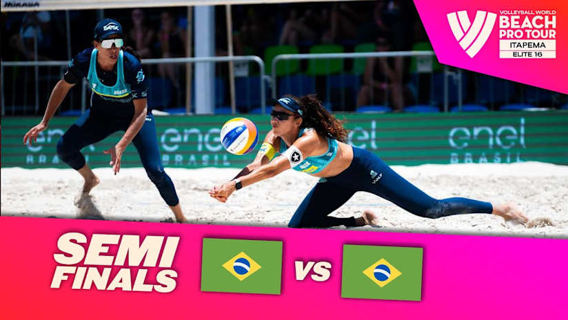 Thainara/Simonetti vs. Taiana Lima/Talita - Semi Final Highlights | Itapema 2025 #BeachProTour