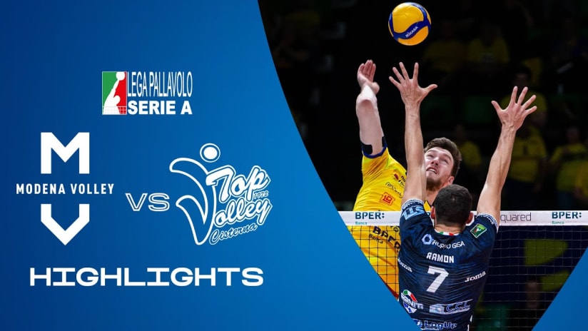 Modena vs. Cisterna | Highlights | Superlega | Playoff 5 Posto
