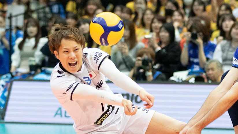 Osaka Bluteon’s libero Tomohiro Yamamoto will be among the stars of the inaugural AVC Men’s Champions League (source: @OSAKA__BLUTEON)